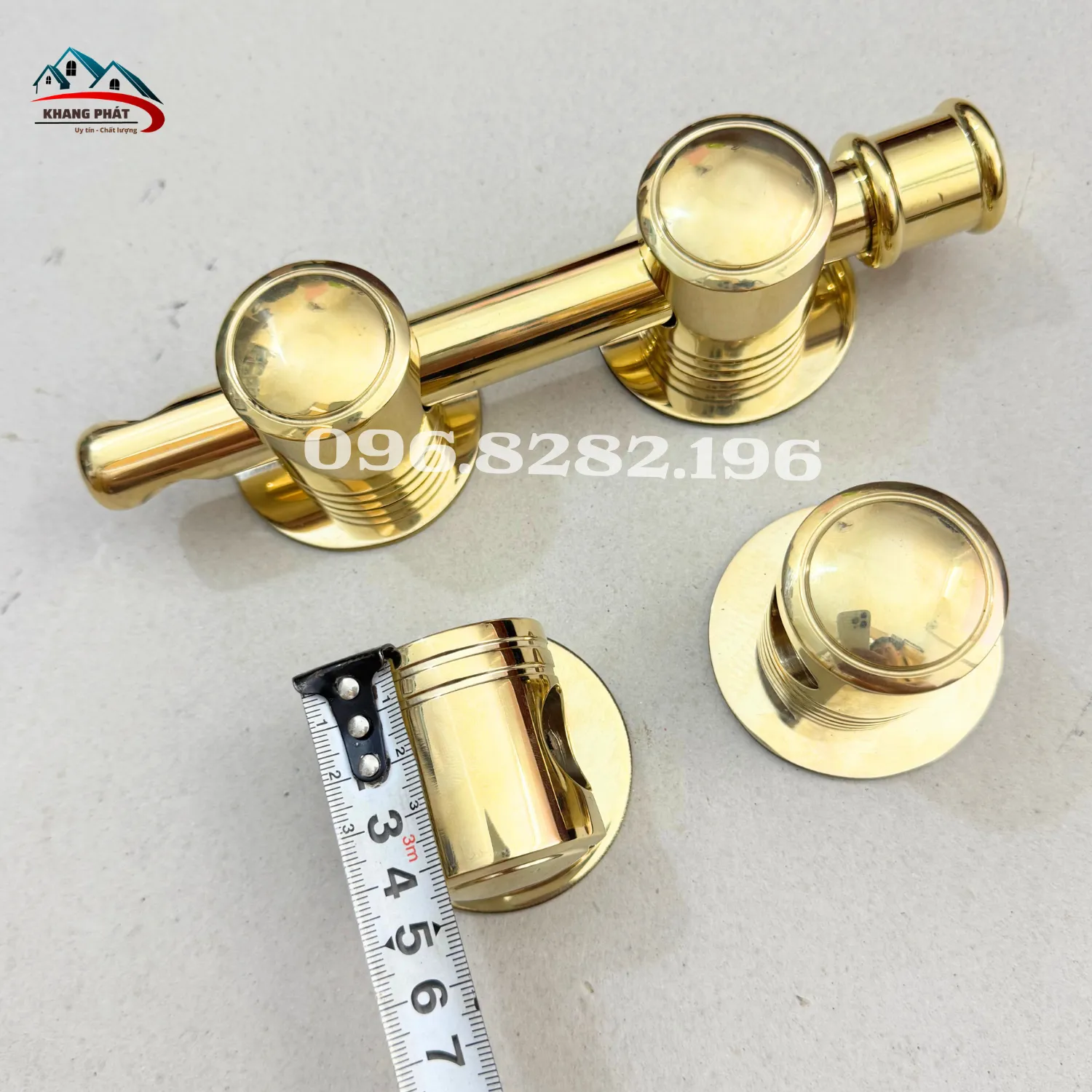 đo chiều cao chuỳ đồng trơn 45mm