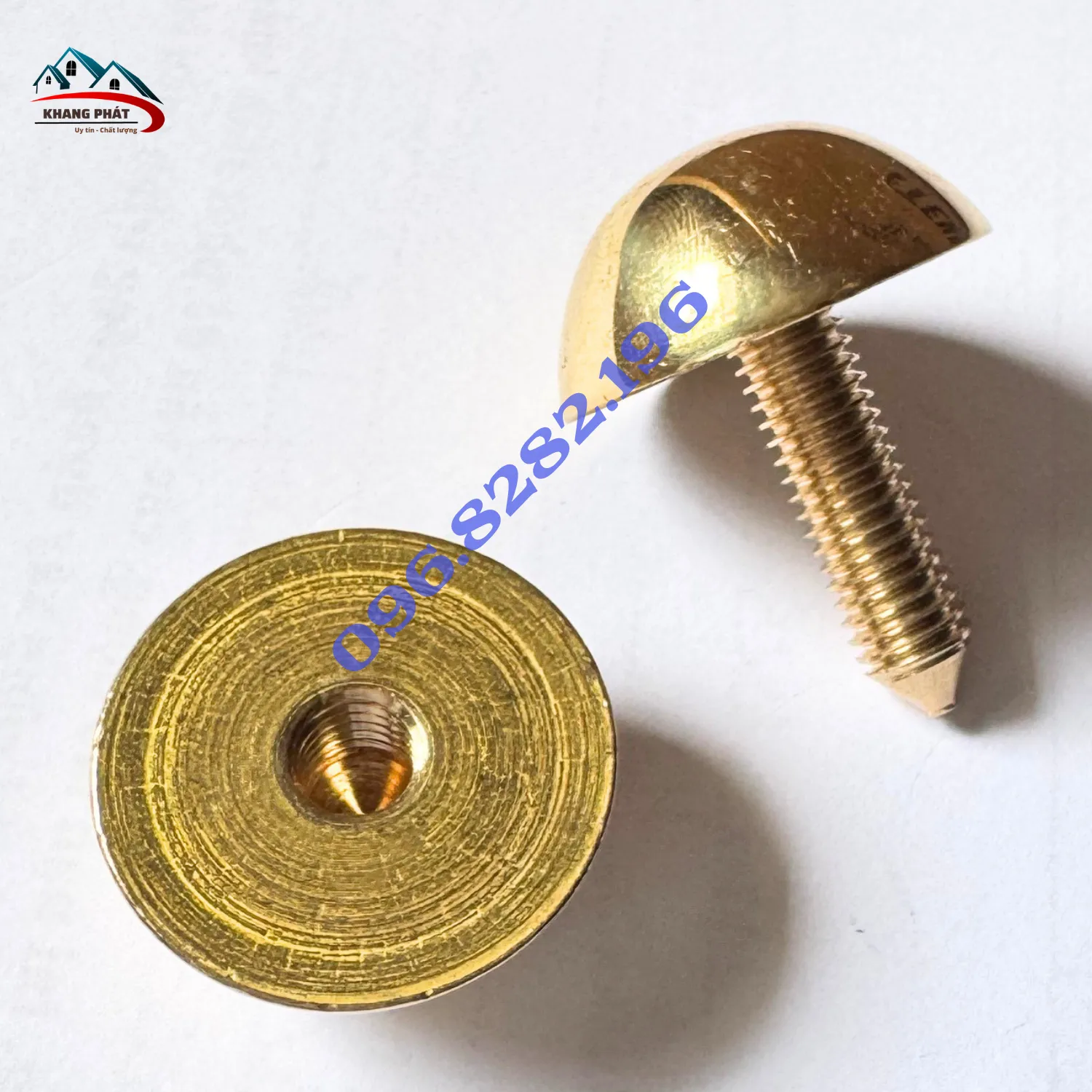 đo chiều dài chân ren đinh đồng 25mm