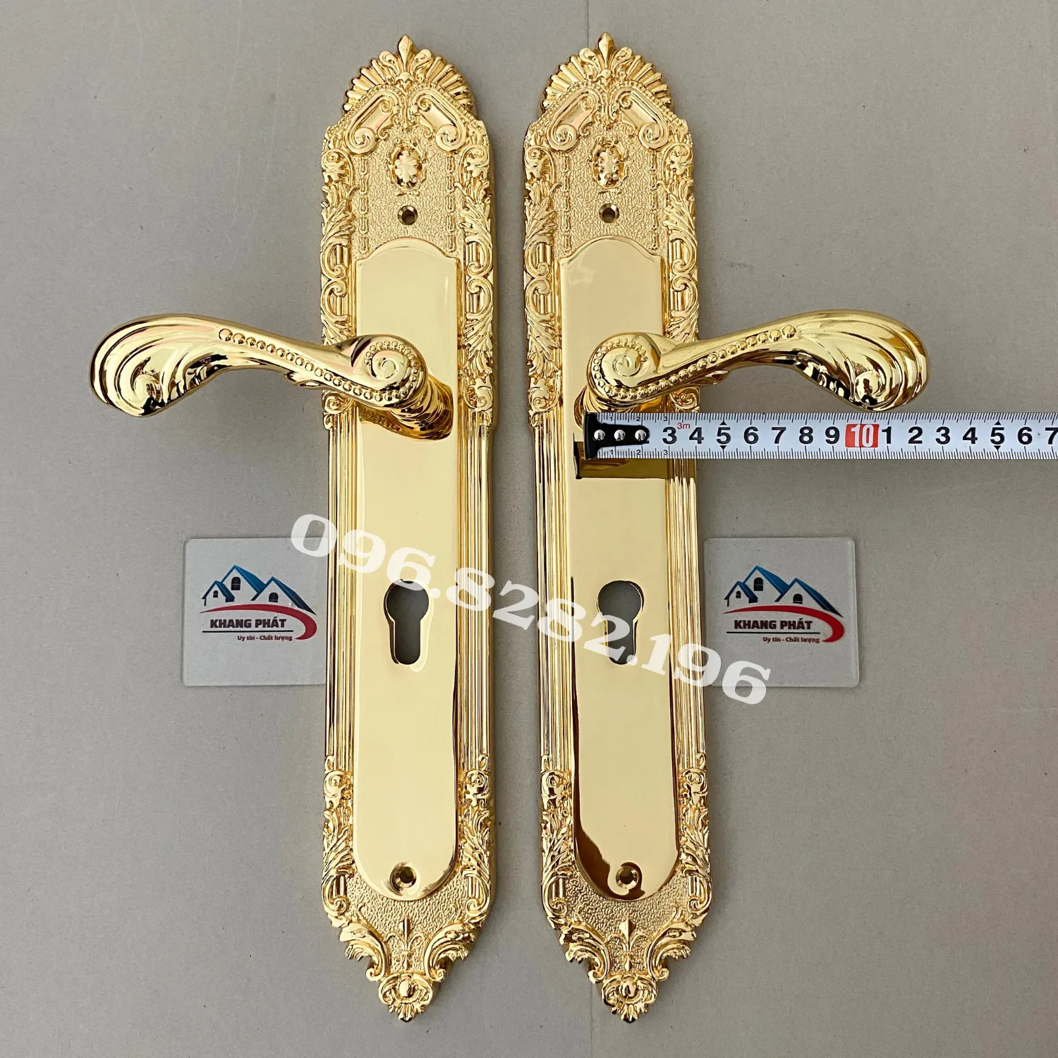 đo chiều dài tay gạt 13cm