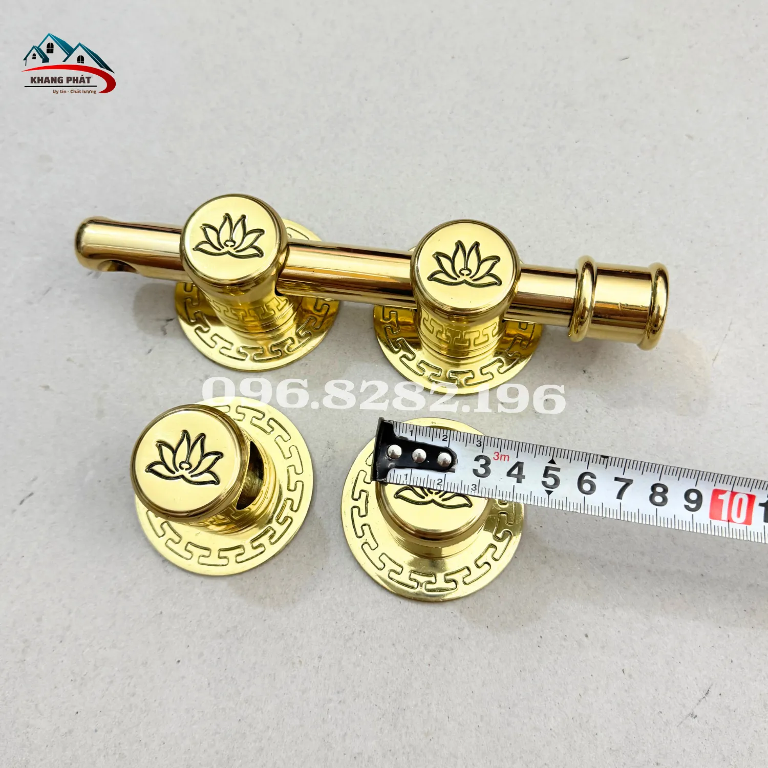 đo đường kính chuỳ đồng 35mm bằng thước kẹp