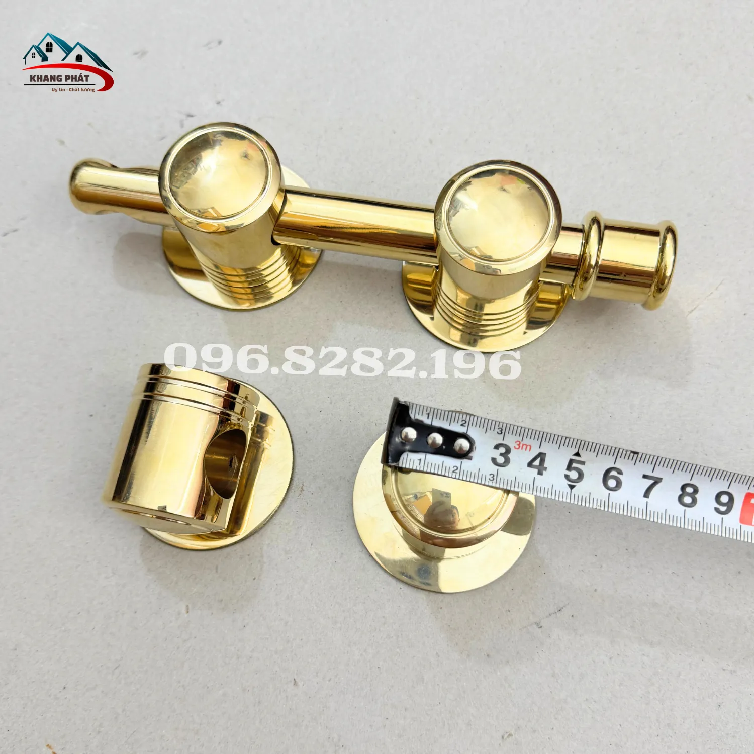 đo đường kính chuỳ đồng trơn 38mm
