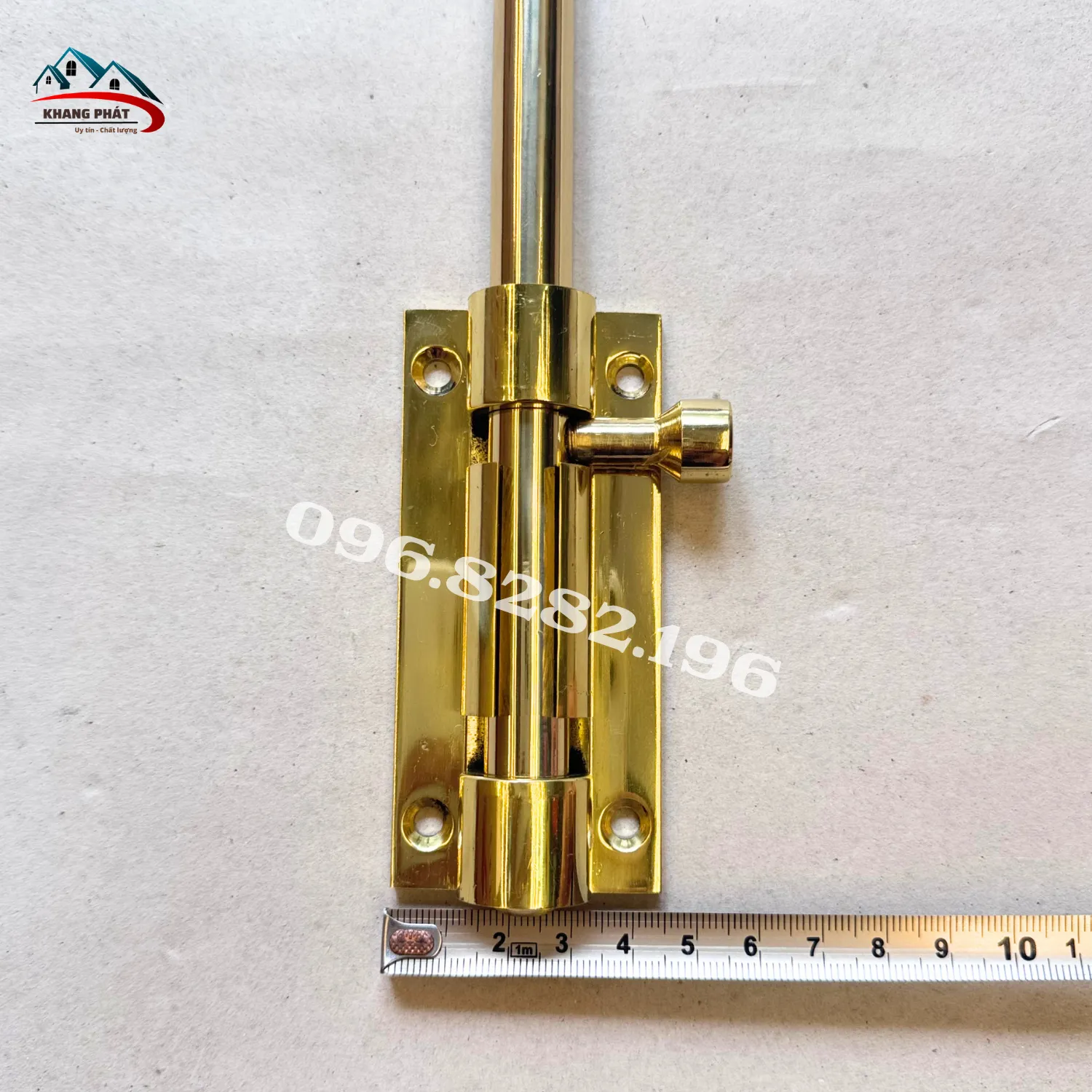 Bản rộng bát chốt cửa đồng 4,5cm