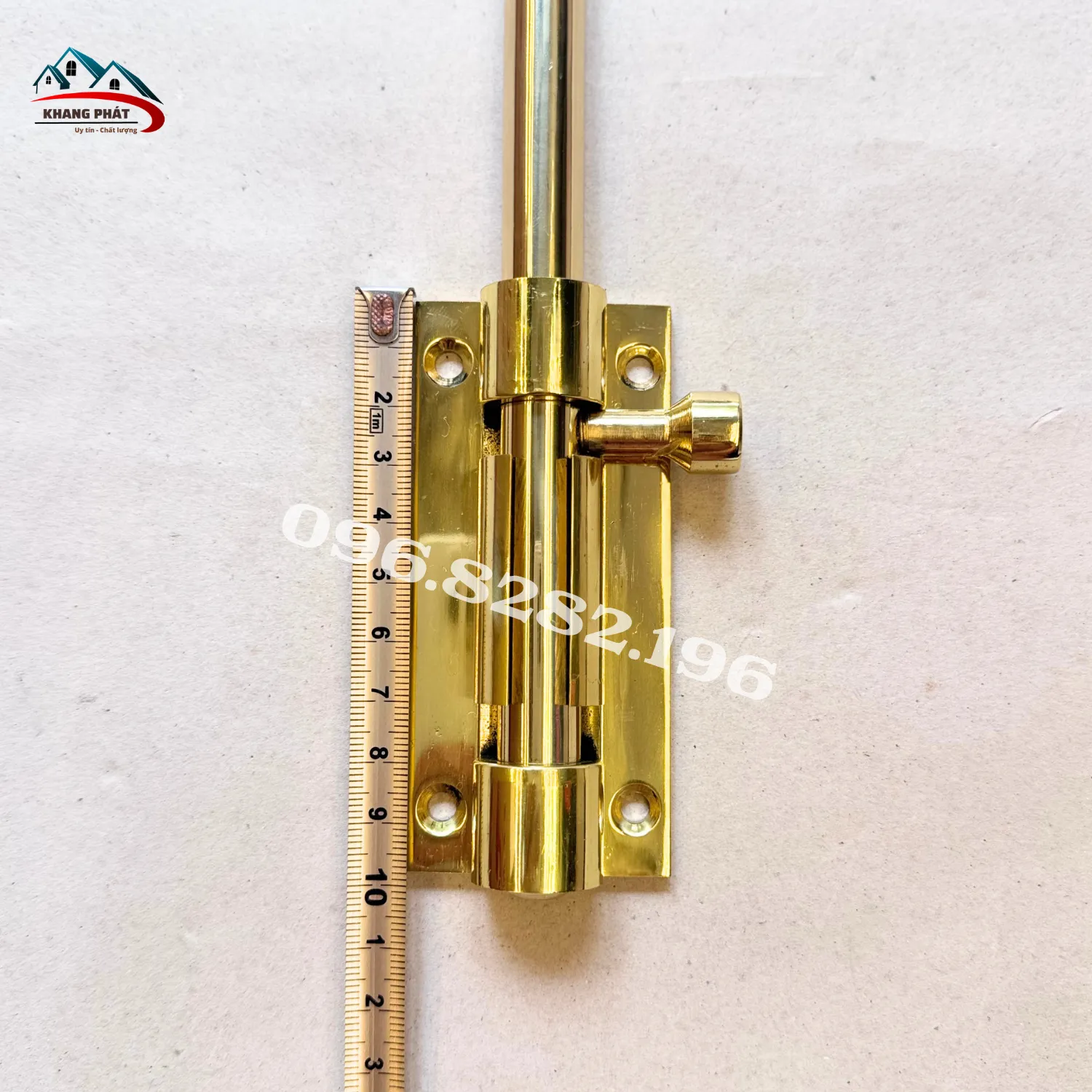 Kích thước bát chốt đồng dài 10cm