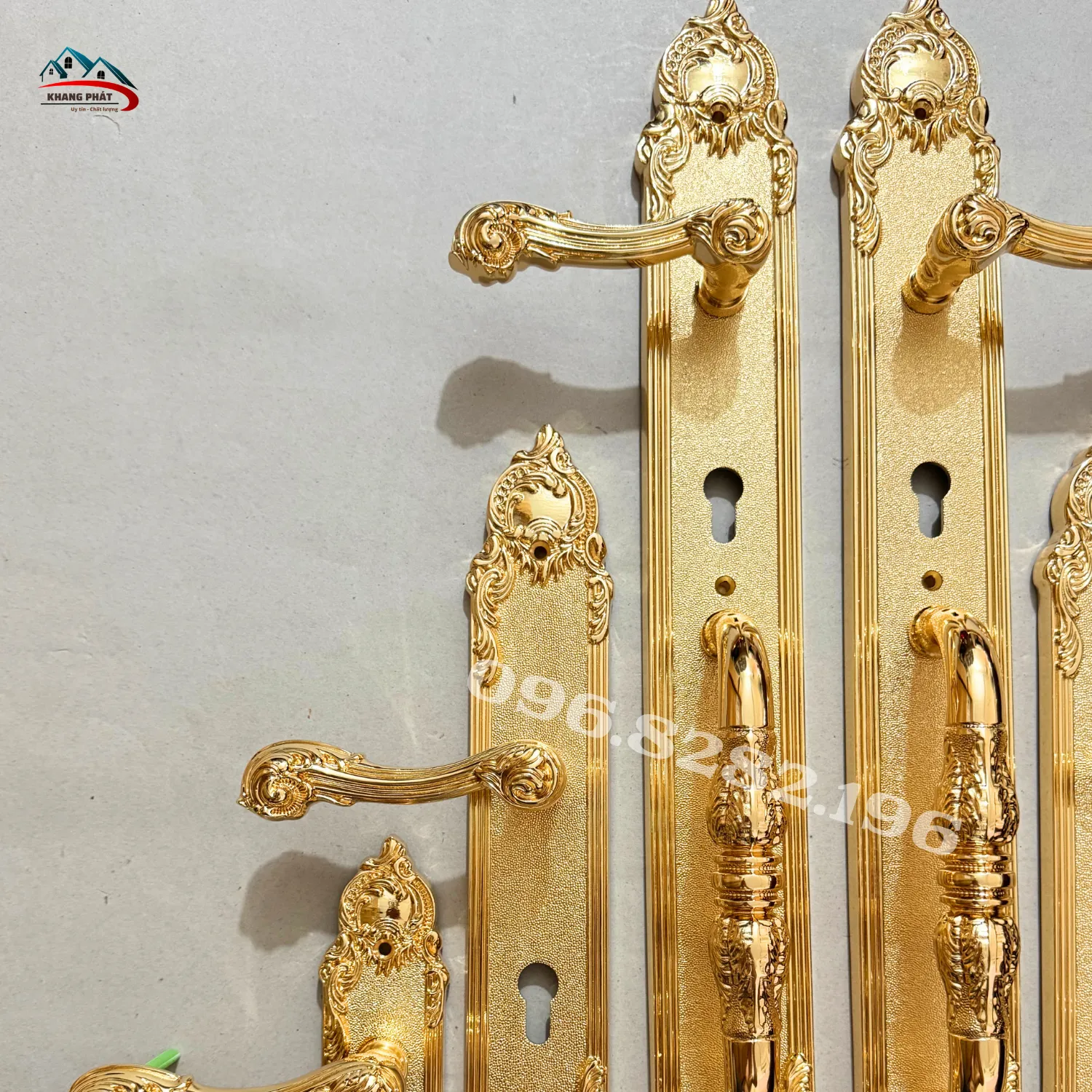 Bộ khóa KP6161 đồng bộ cửa phòng cửa chính đại sảnh