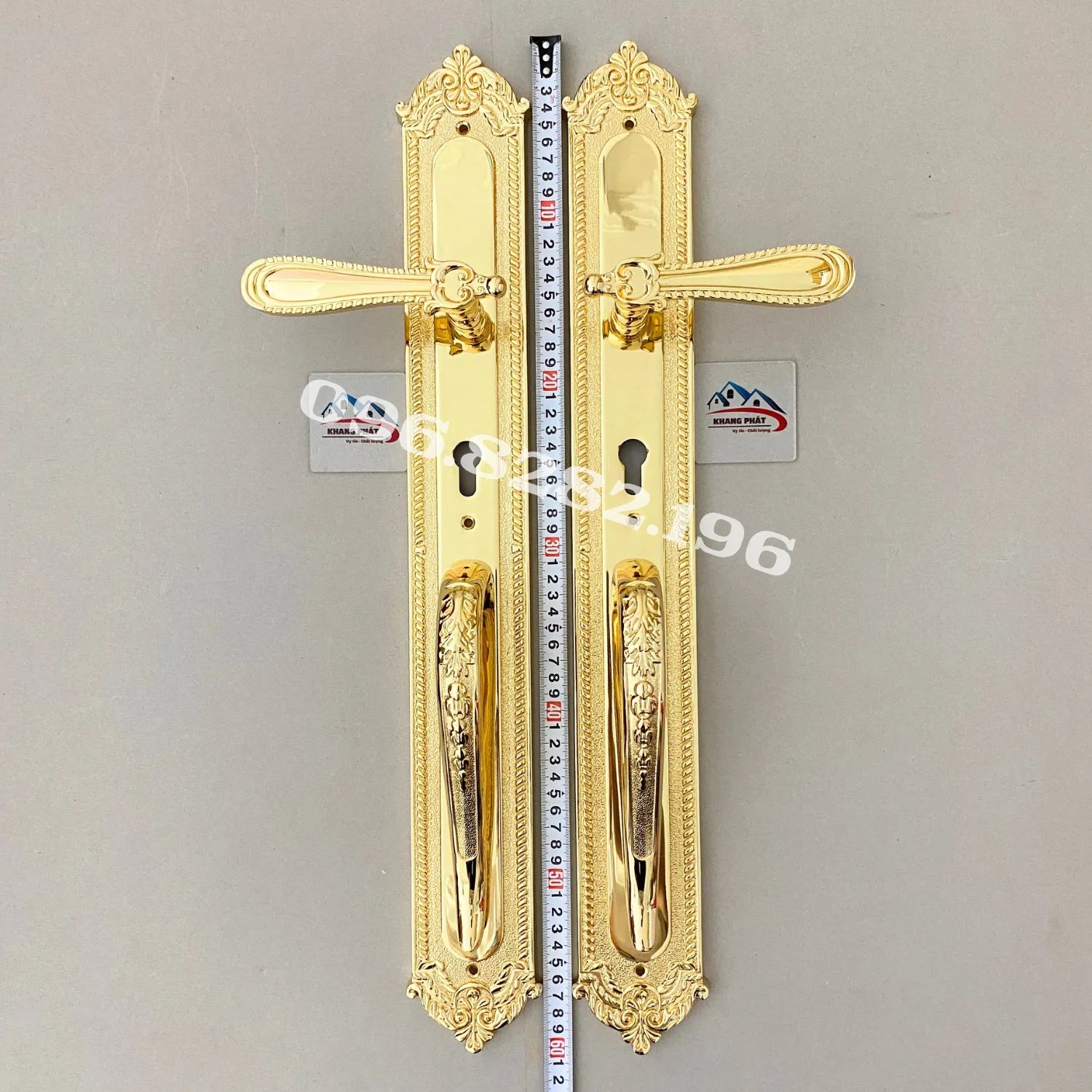 Khoá cửa KP666 bản 60cm cho cửa đại sảnh sang trọng