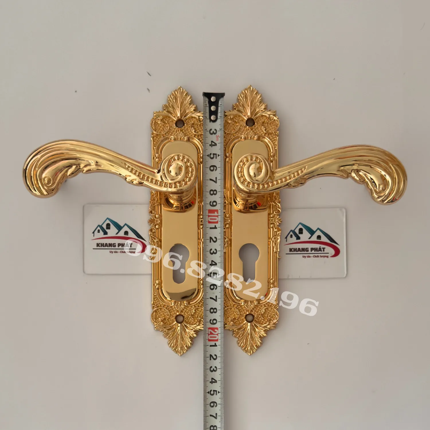 Bộ khóa phòng 23cm chụp thực tế