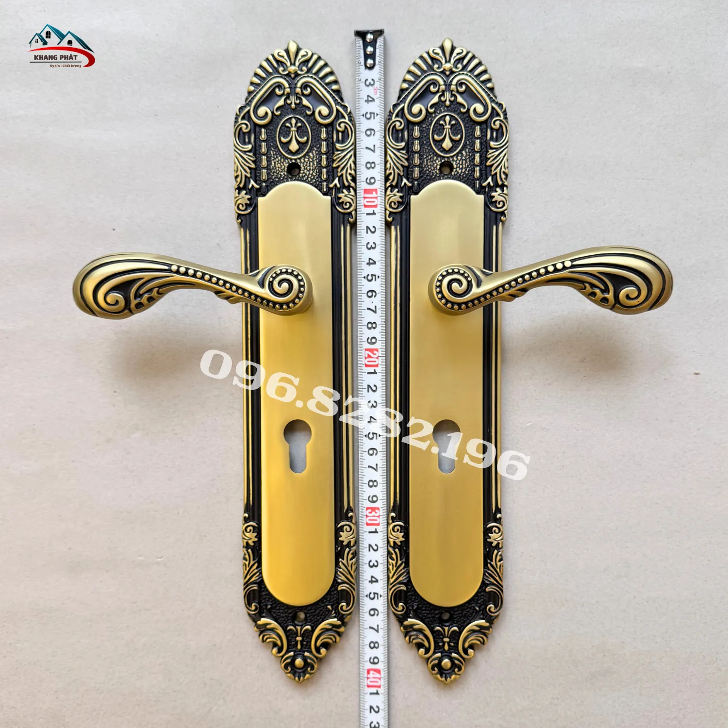 Kích thước ốp khóa 40x6cm KP1818-40-DFS