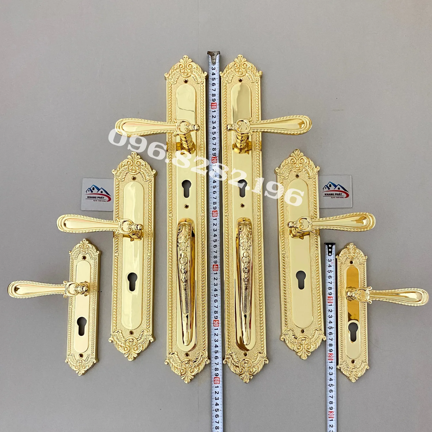 Thông số kỹ thuật khóa đồng KP666 mạ vàng 24K