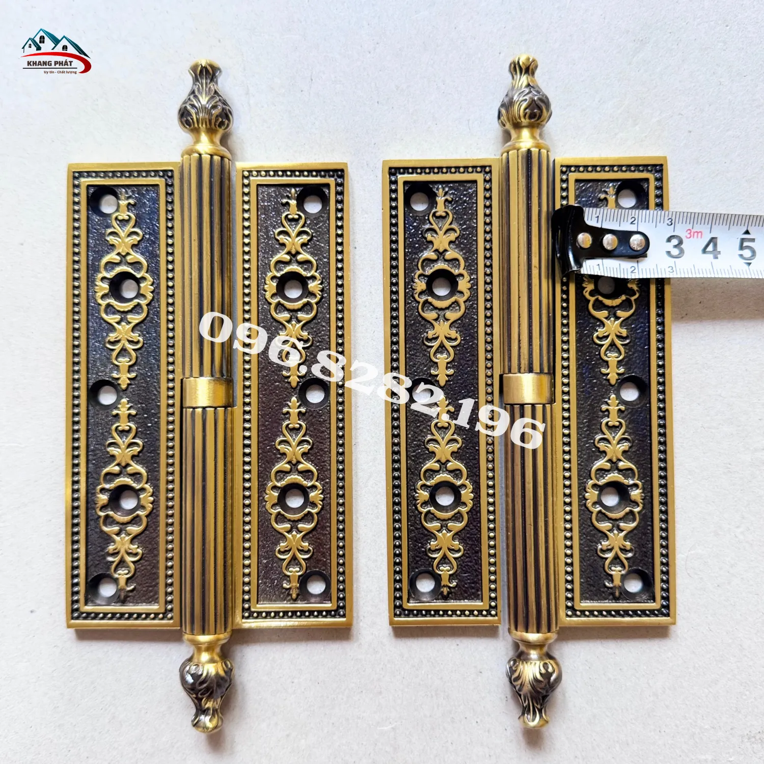 Đo chiều rộng cánh lá bản lề 3,2cm