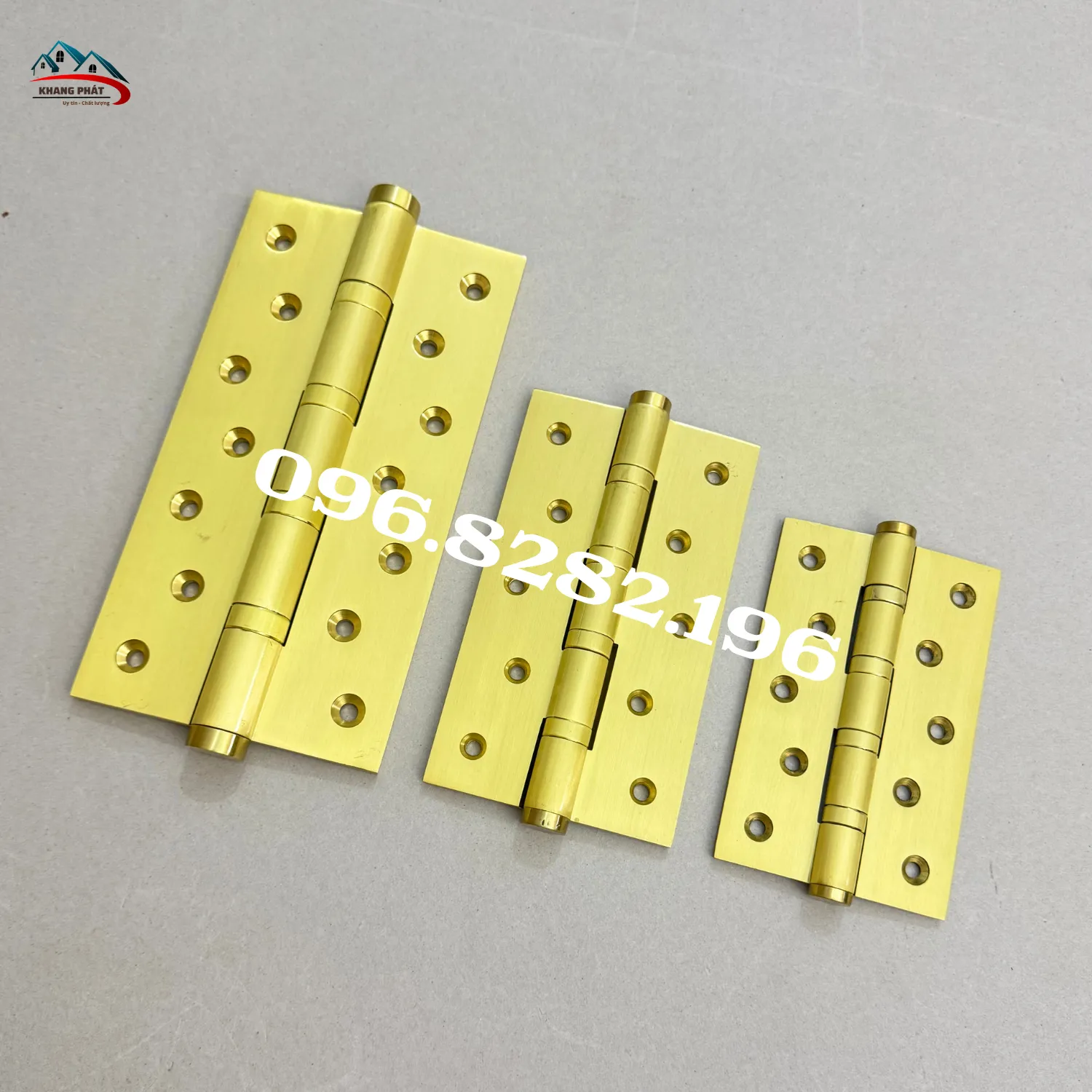 Bộ sưu tập Bản Lề Lá Đồng KP-LĐN400 nhiều kích thước