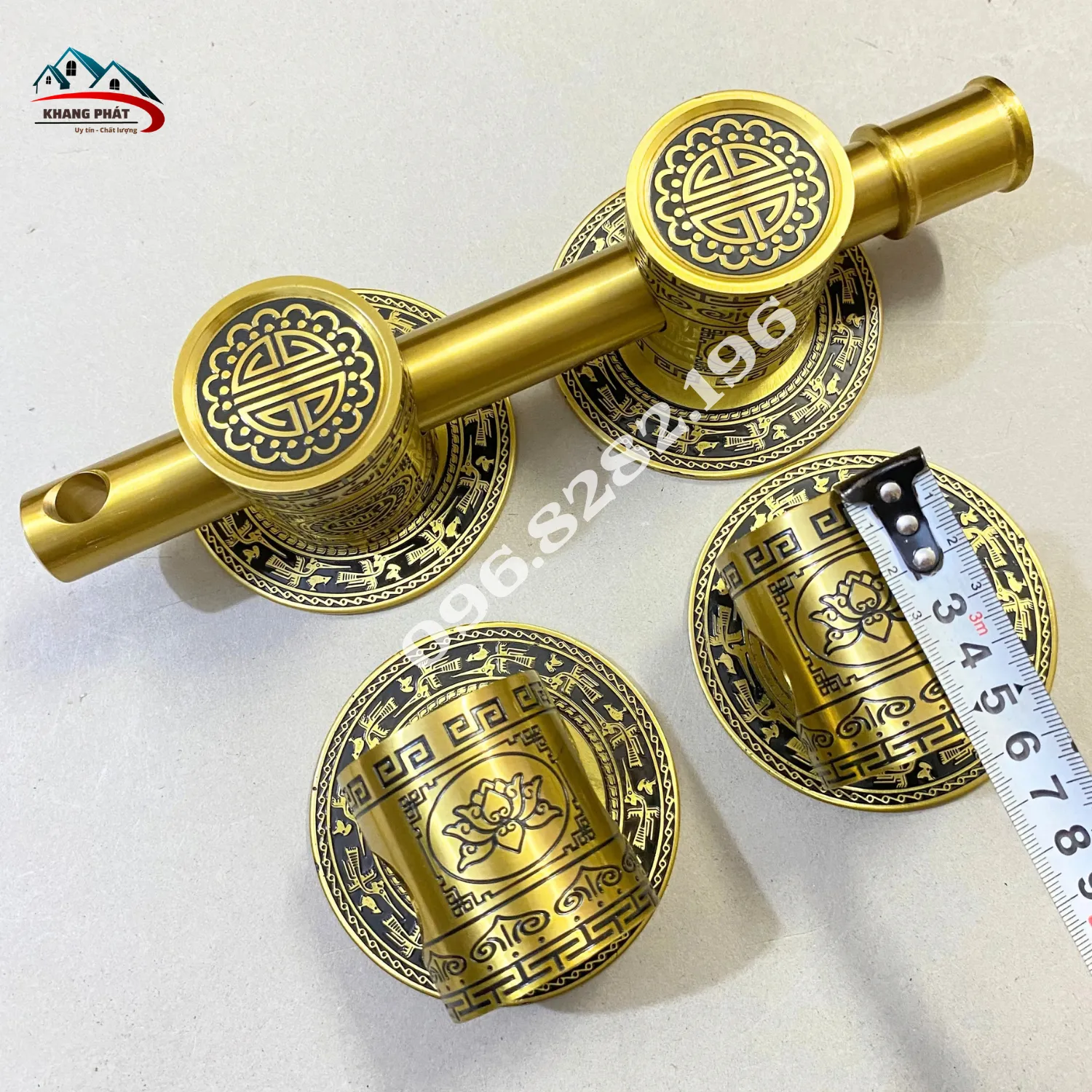 Đầu chùy đồng đen cổ điển KP-CĐHV50R