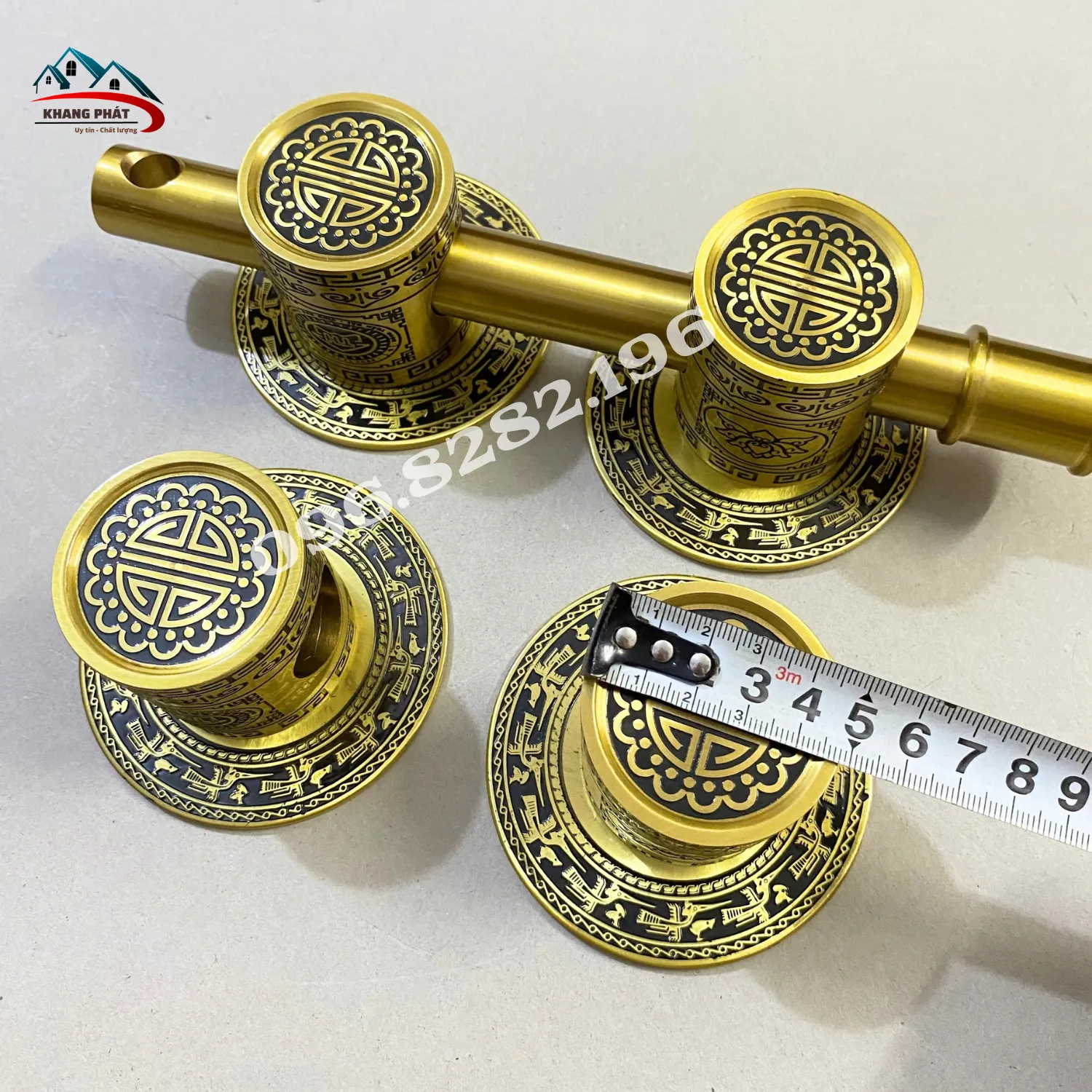 Kích thước chùy đồng đen KP-CĐHV50R