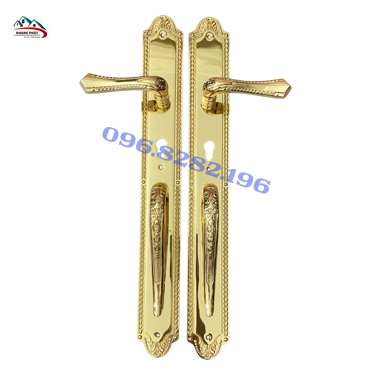 Khóa Đại Sảnh KP5252 Đồng 24K Dài 60cm