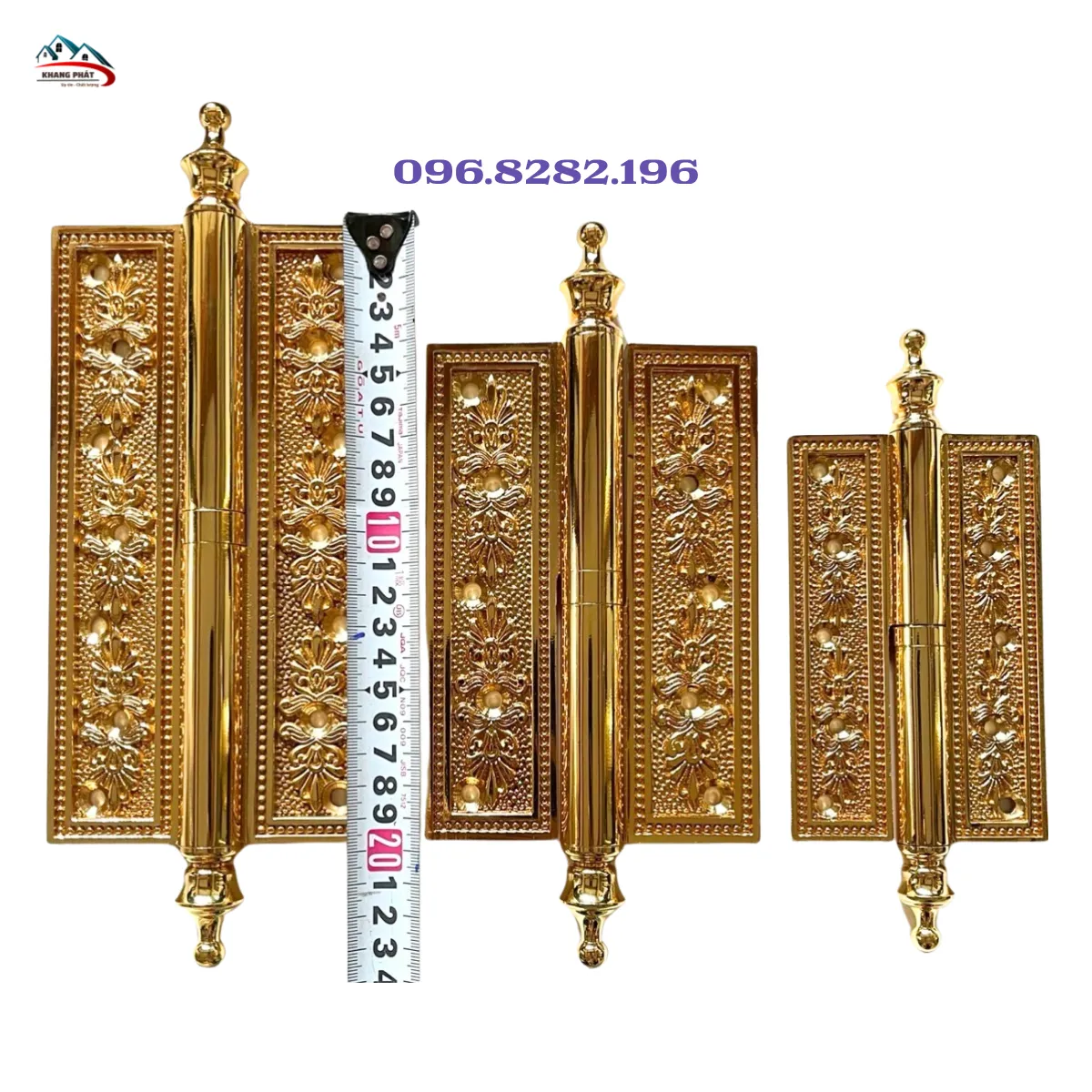 Bản lề cối bằng đồng cho cửa gỗ KP362