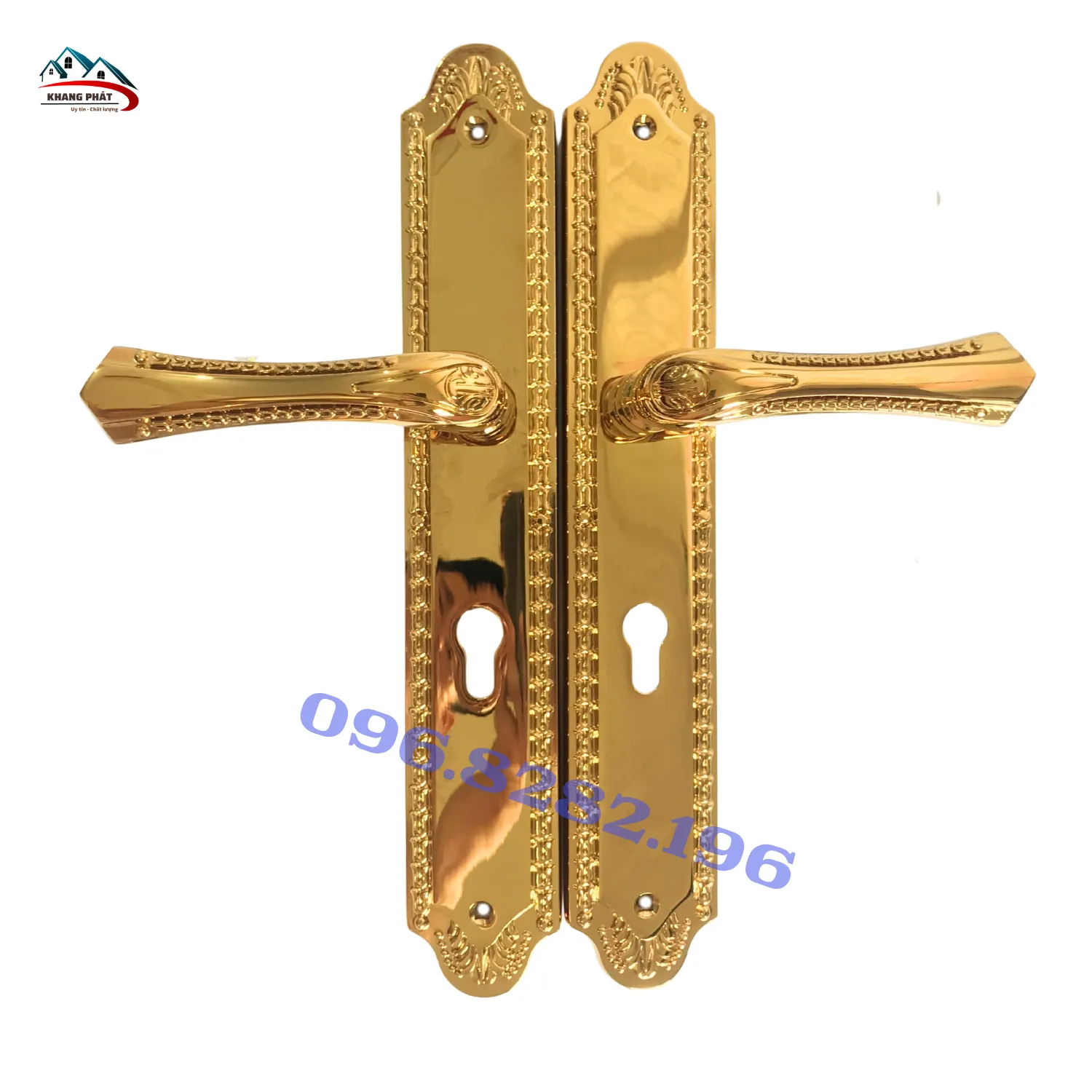Khóa Cửa Chính KP5252 Vàng 24K Cao Cấp