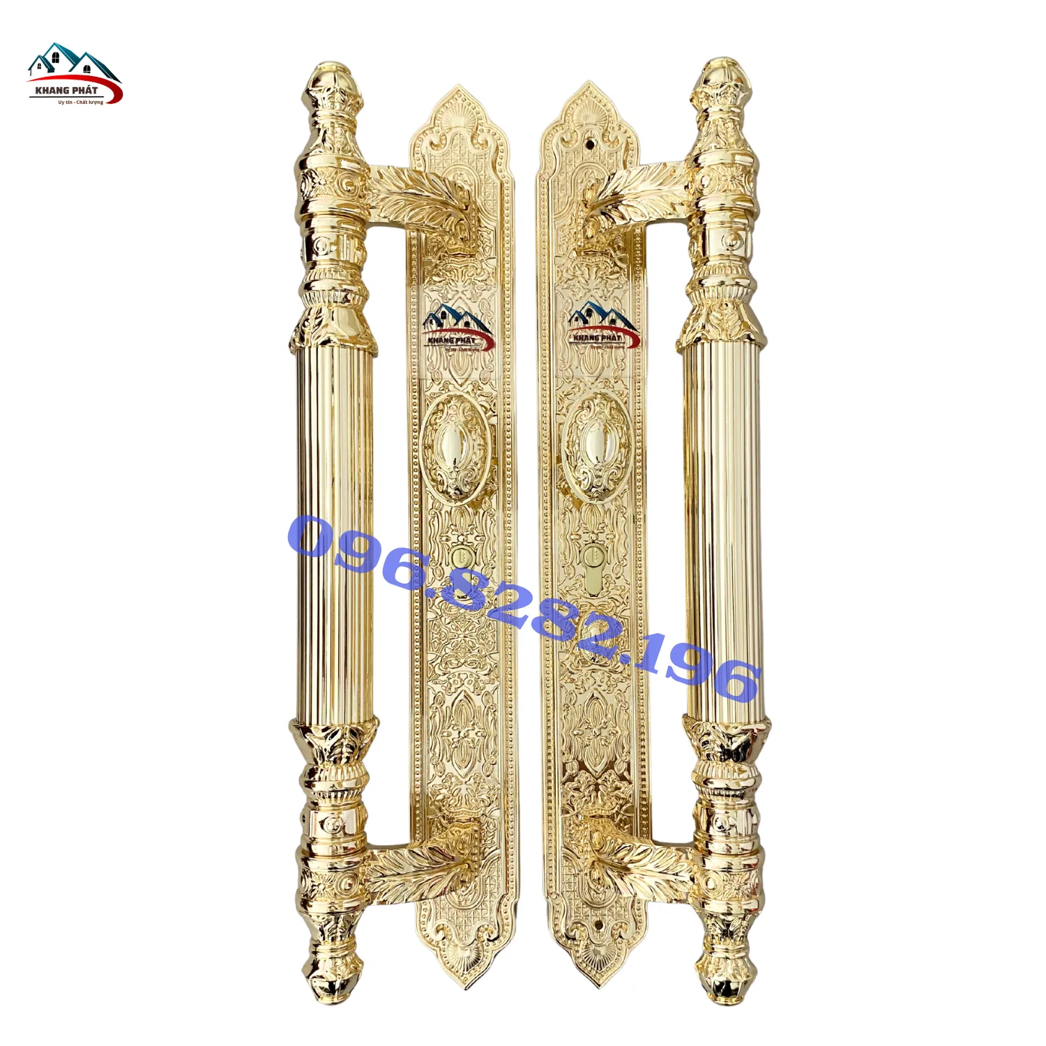 Khoá đại sảnh KP999A tay kéo 60cm cho biệt thự