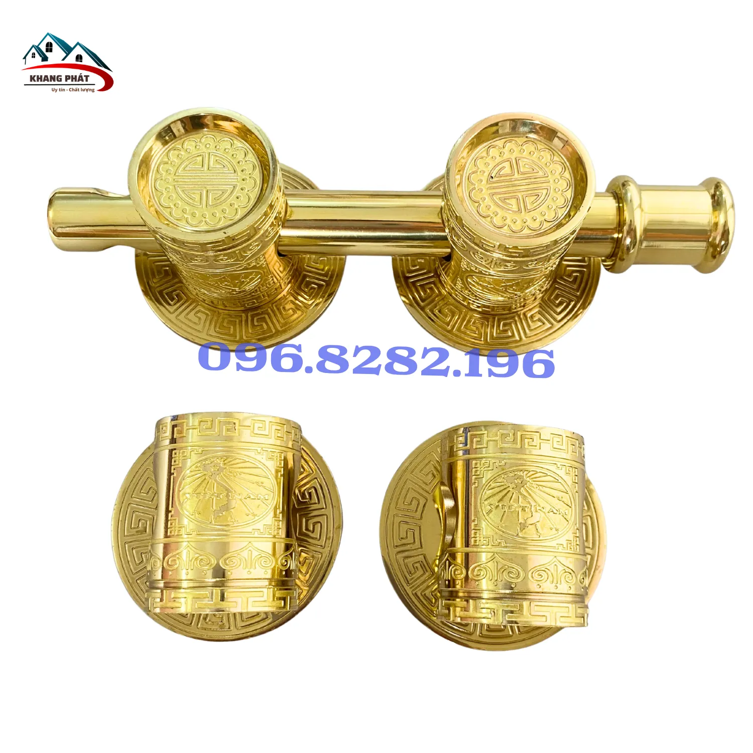 Bộ chuỳ đồng cao cấp bằng đồng thau nguyên khối