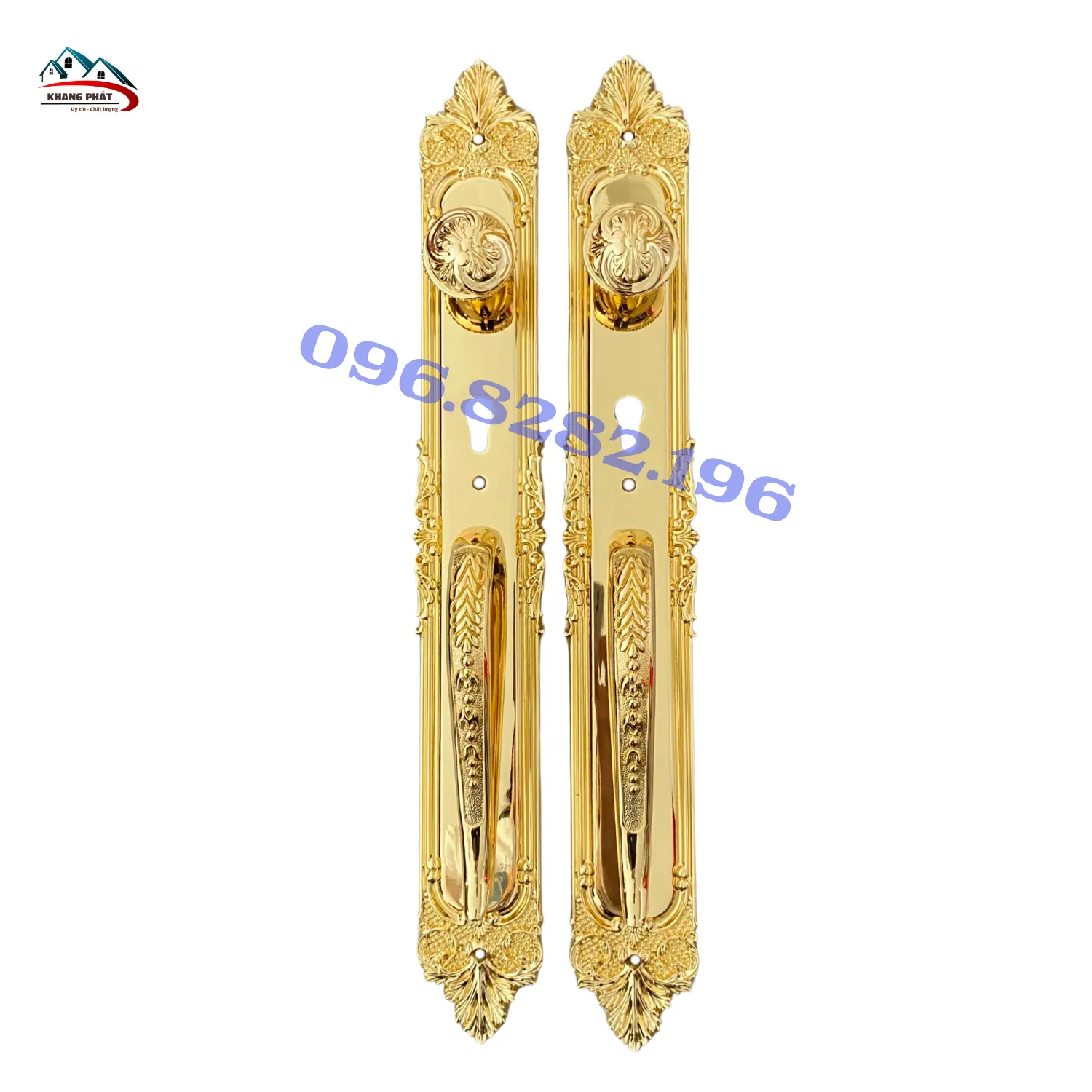 Khóa đại sảnh KP2121 đồng vàng 24K – ảnh đại diện
