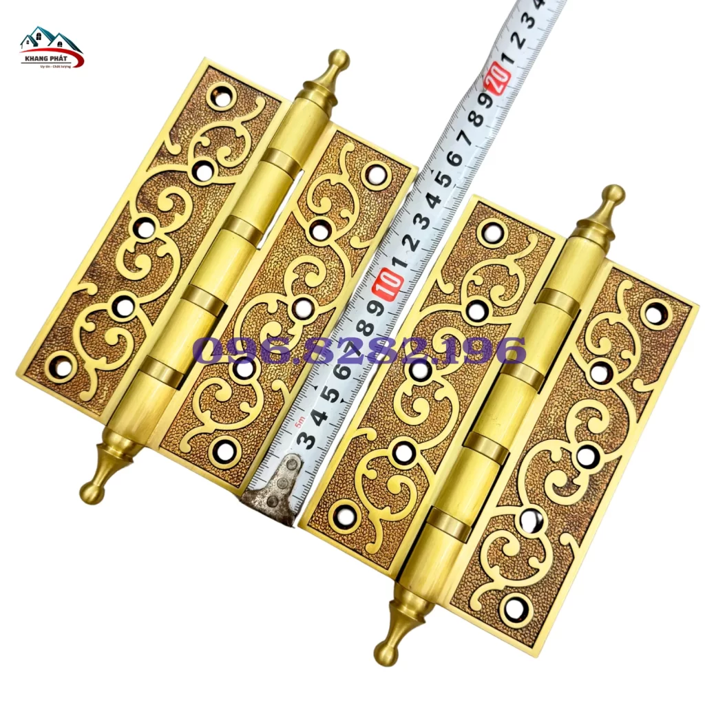 Bản lề hoa dây KP-LĐR715 màu rêu cổ