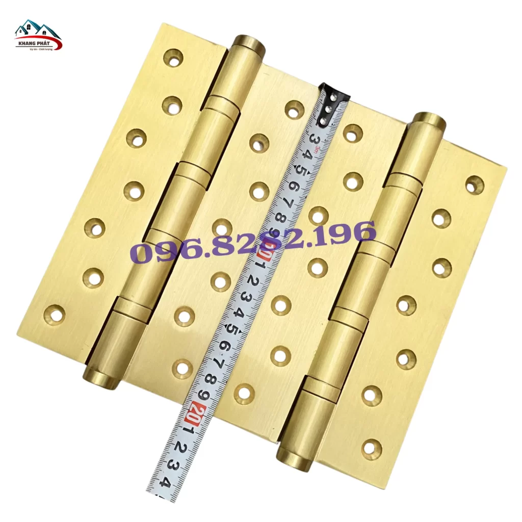 Bản lề lá đồng KP-LĐN420 dài 20cm màu vàng nhám