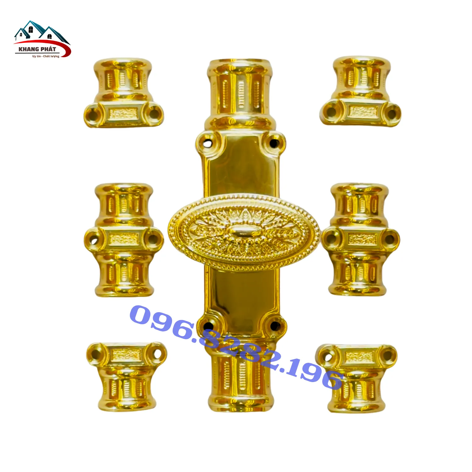 chốt cửa clemon bằng đồng kp-k367 cao cấp