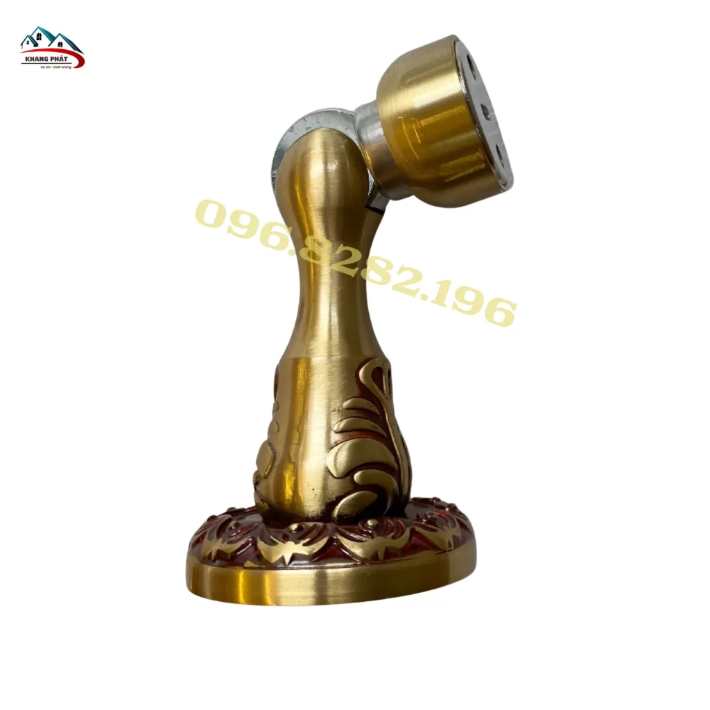hít cửa bằng đồng KP-HC102 màu rêu cổ điển