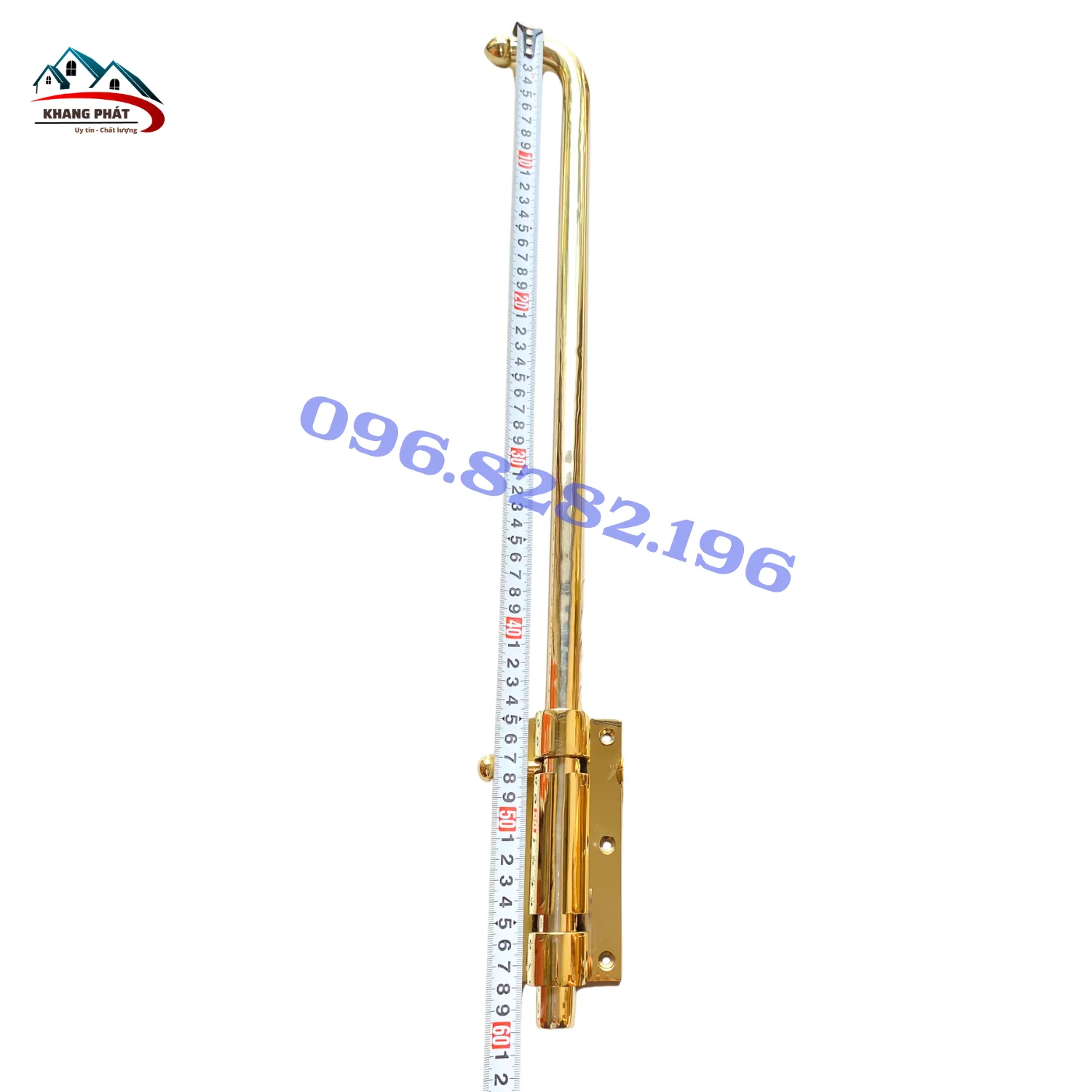 Chốt đồng đuôi chuột dài 65cm phi 20mm bằng đồng nguyên khối cao cấp