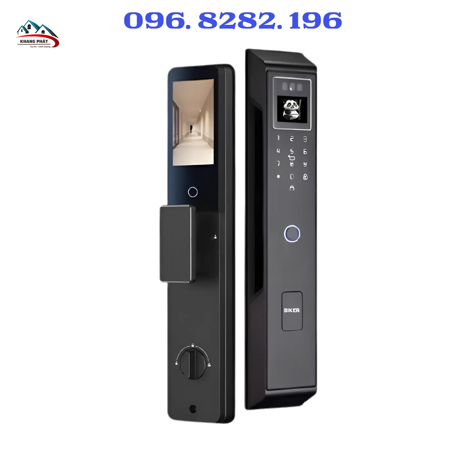Khoá cửa thông minh Siker KTS950MC Face ID AI cao cấp