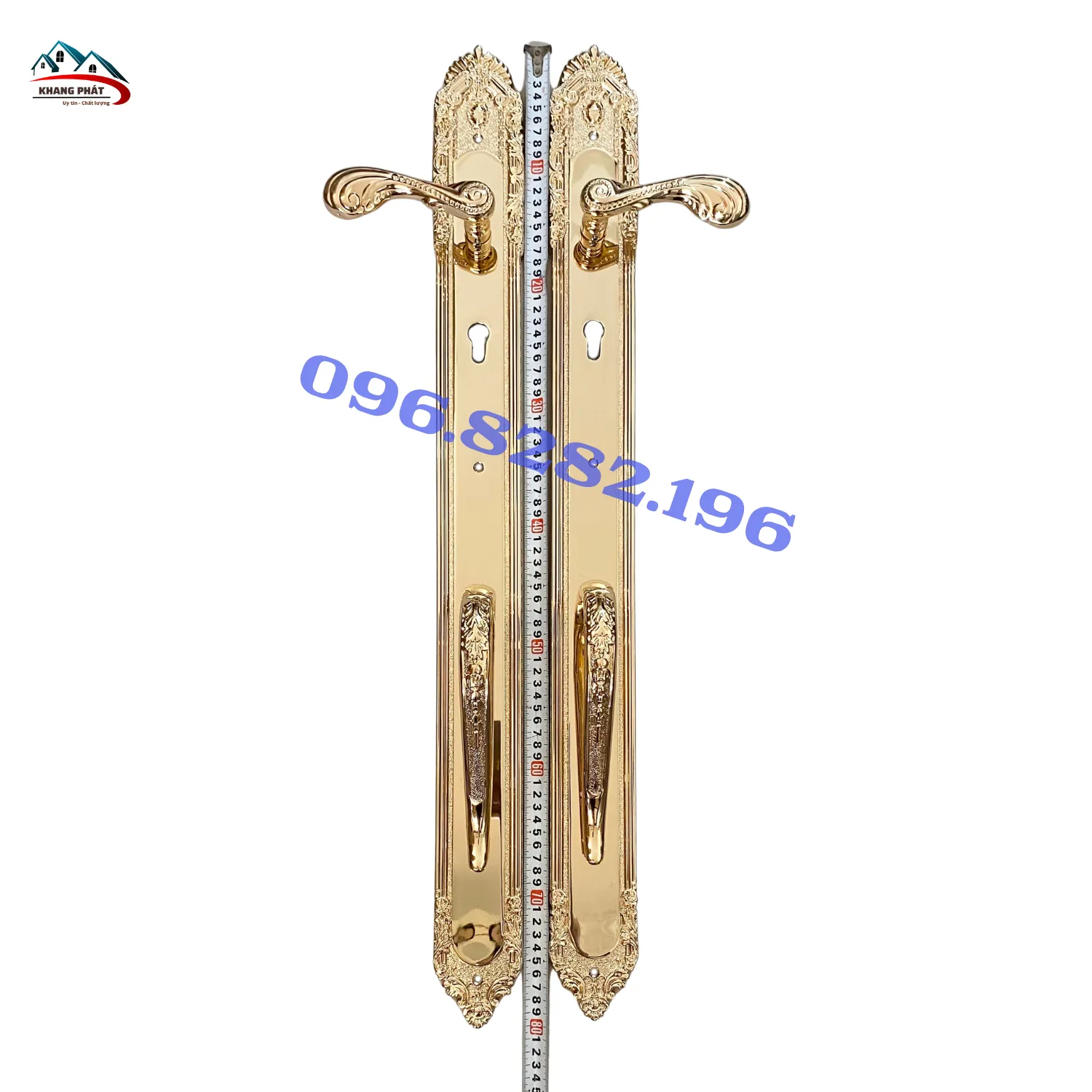 khoá đại sảnh bằng đồng KP1818 80cm