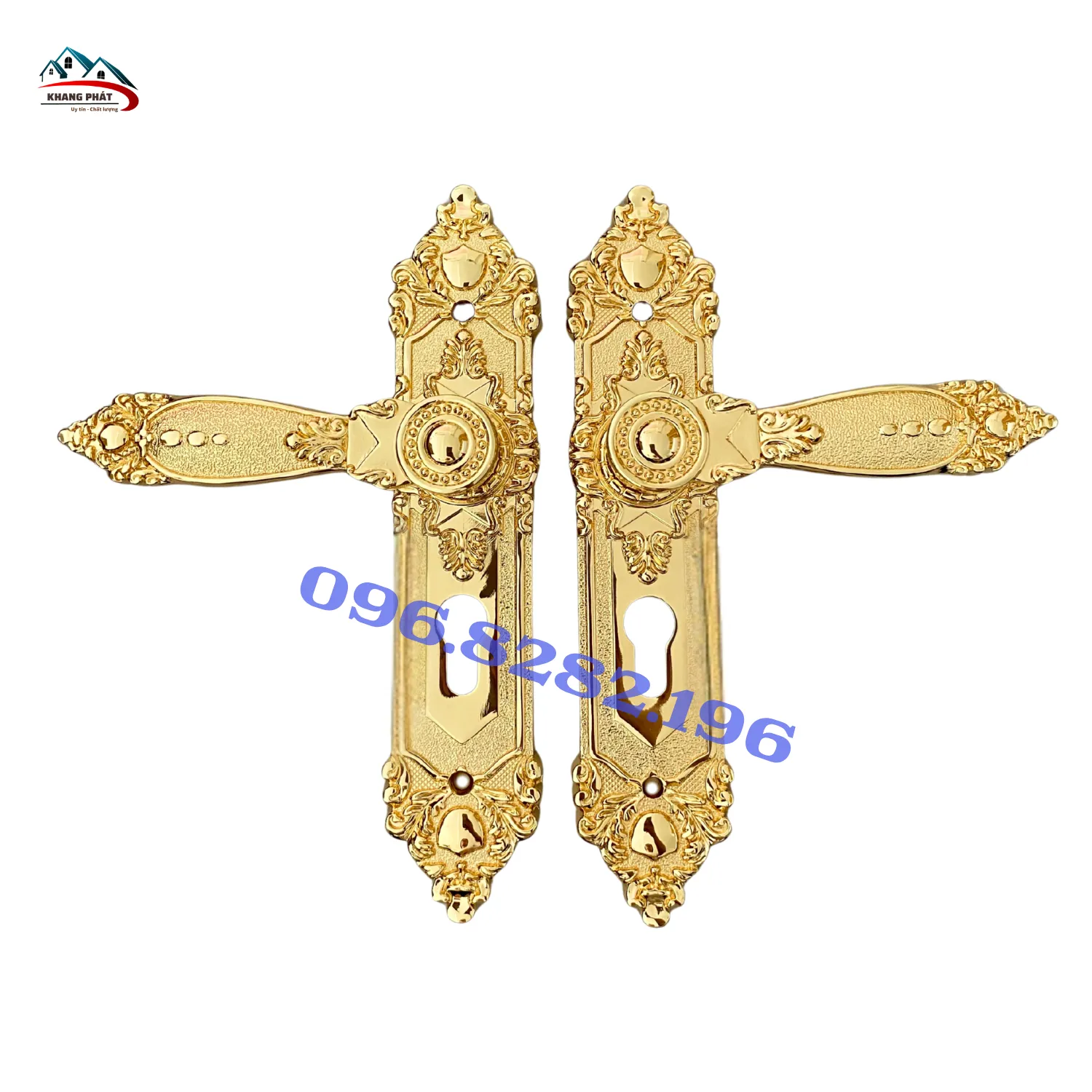 khóa tay gạt đồng KP3939 25cm